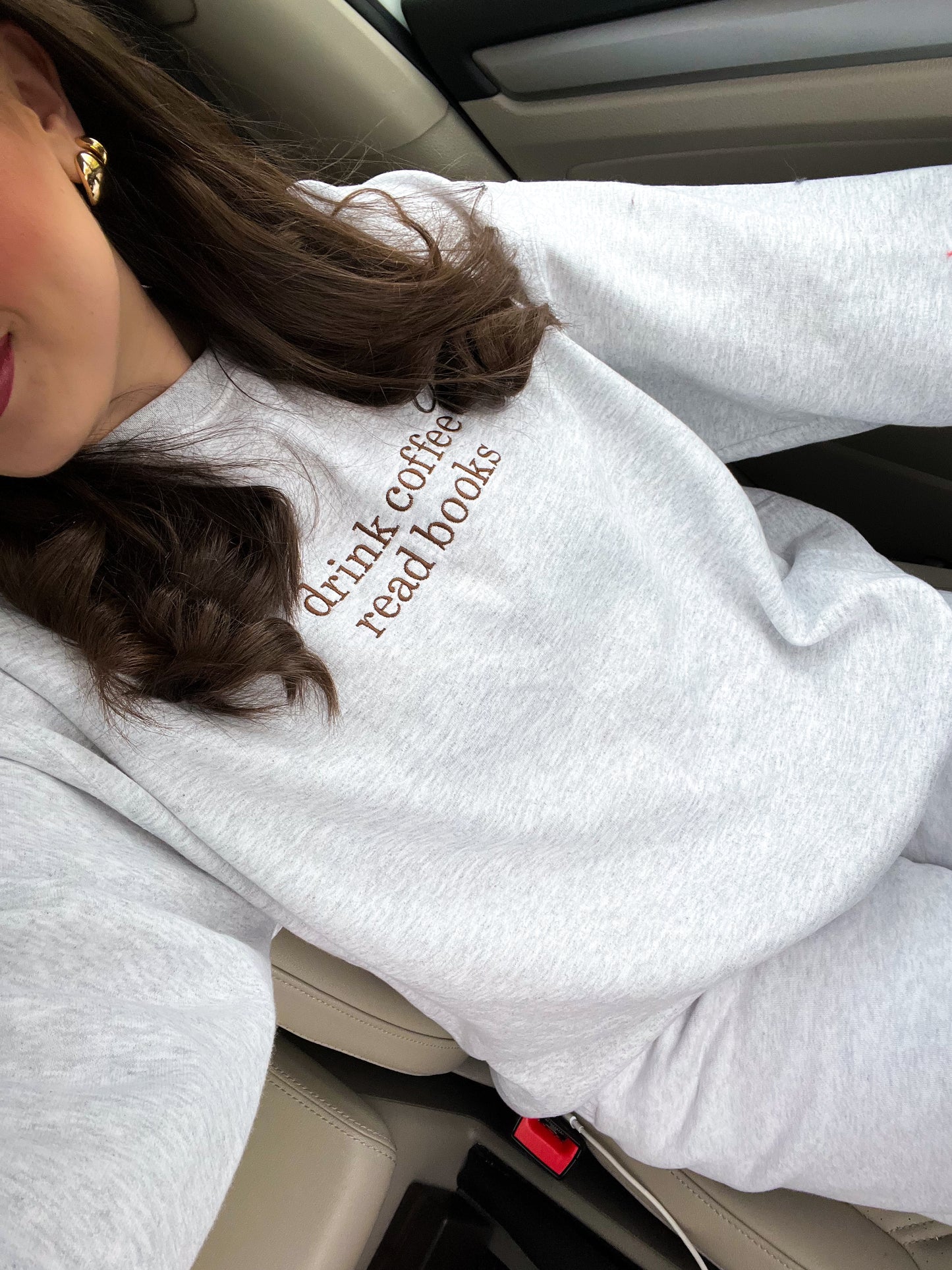 drink coffee read books crew