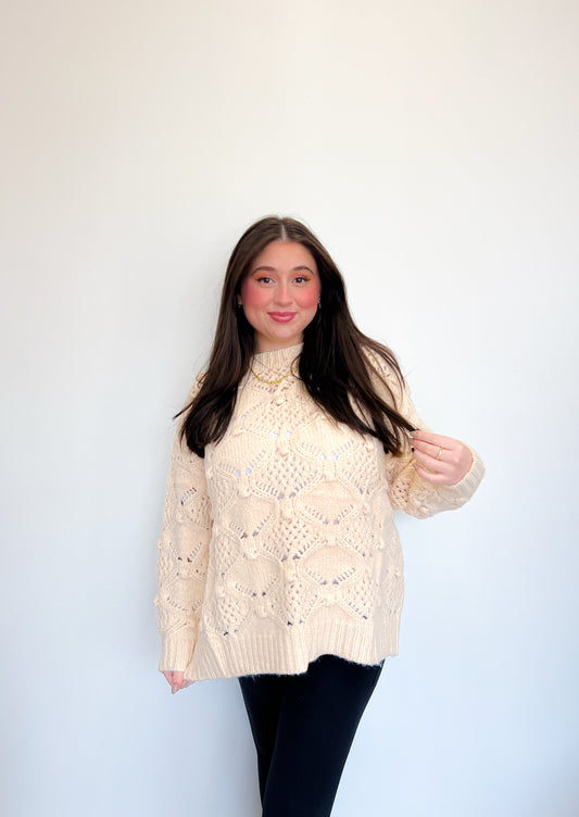 Put It In Neutral Sweater