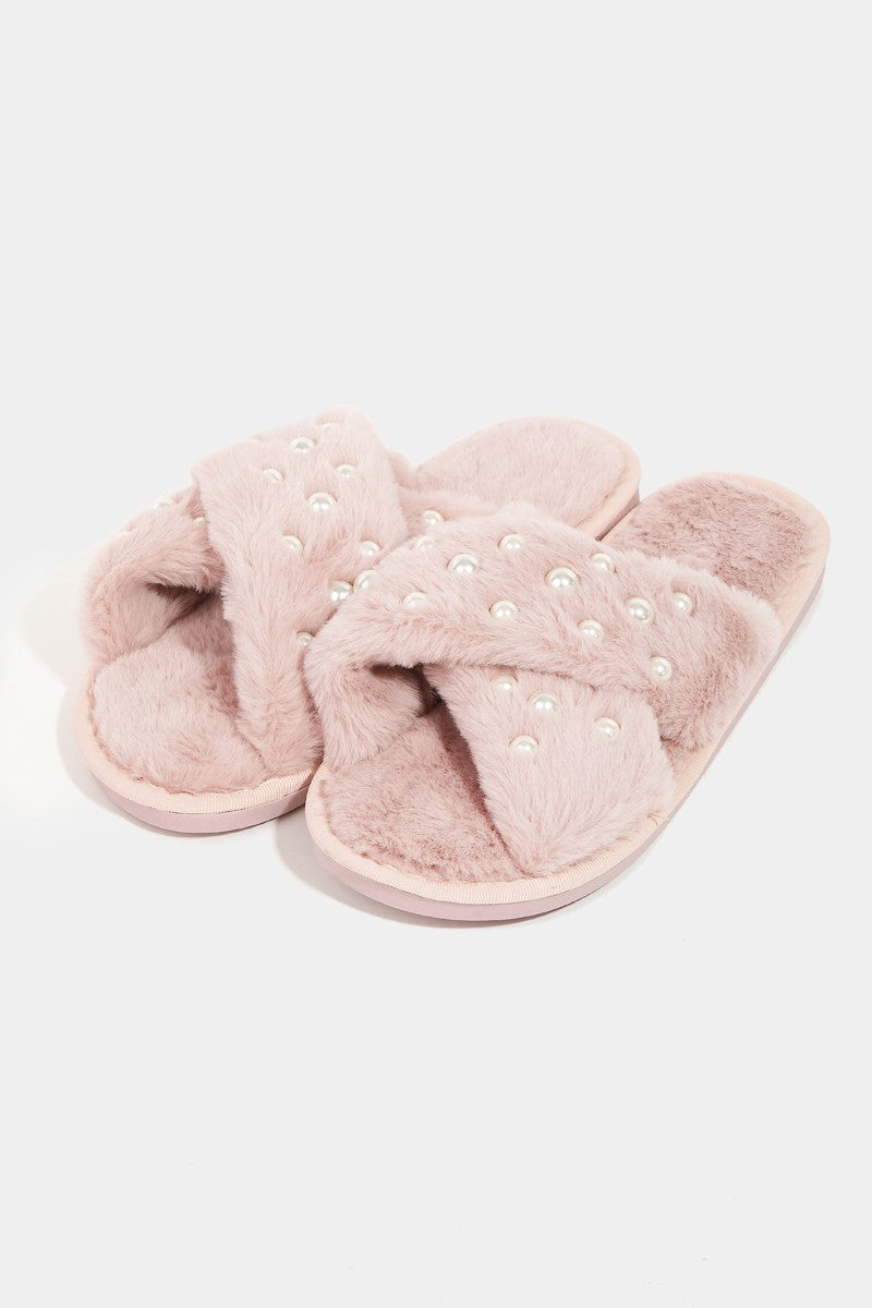 pearl slippers