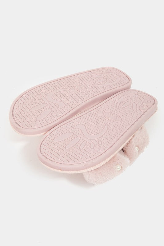 pearl slippers