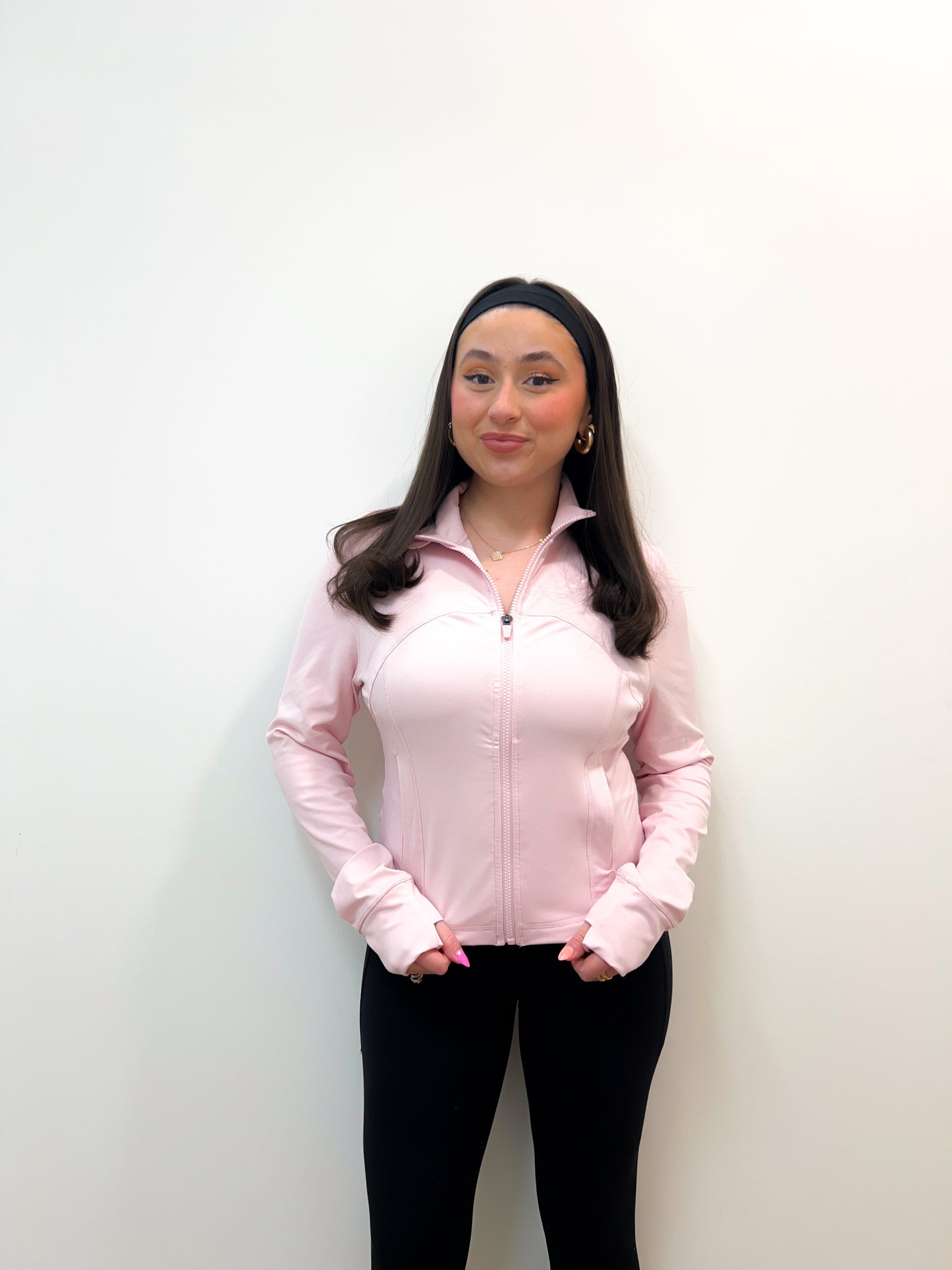 she's blushing active jacket