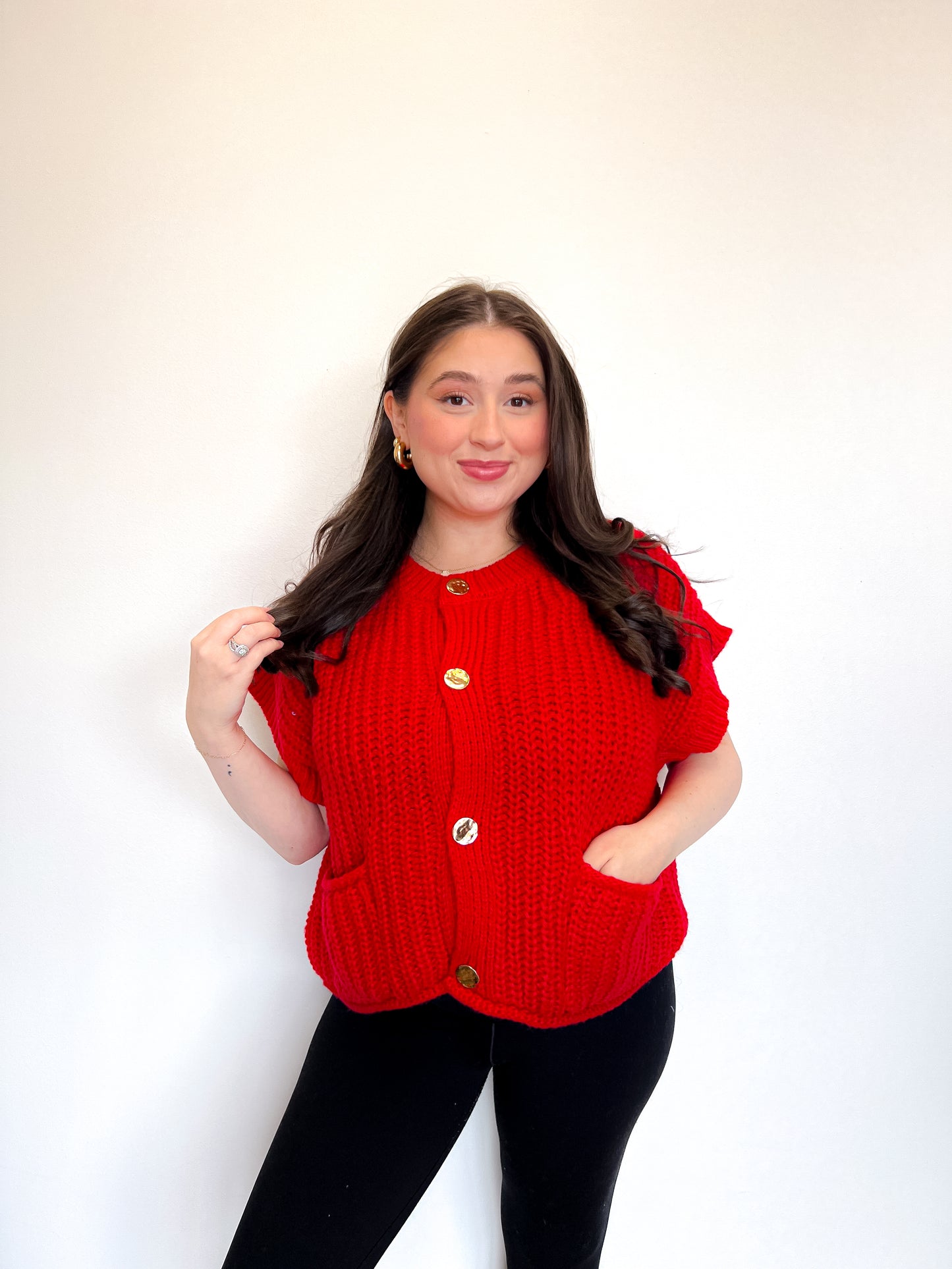Ruby Red Sweater