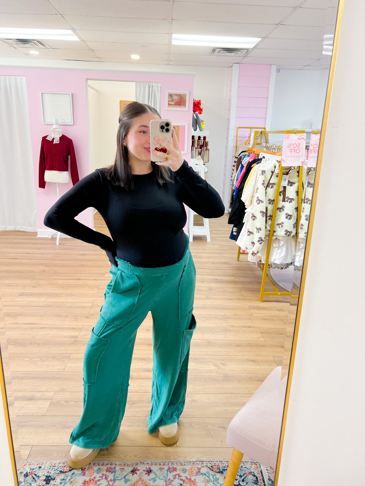 Utility Sweatpants - Hunter Green