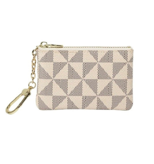 Chic Card Holder Keychain