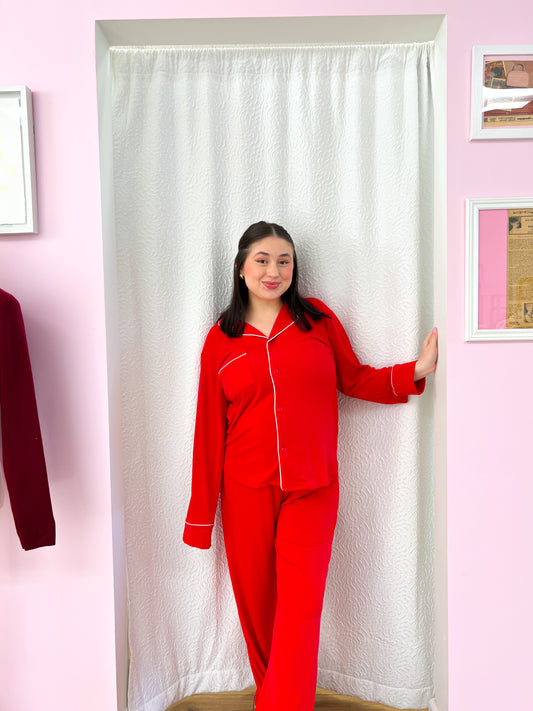 Pajama Set - Red