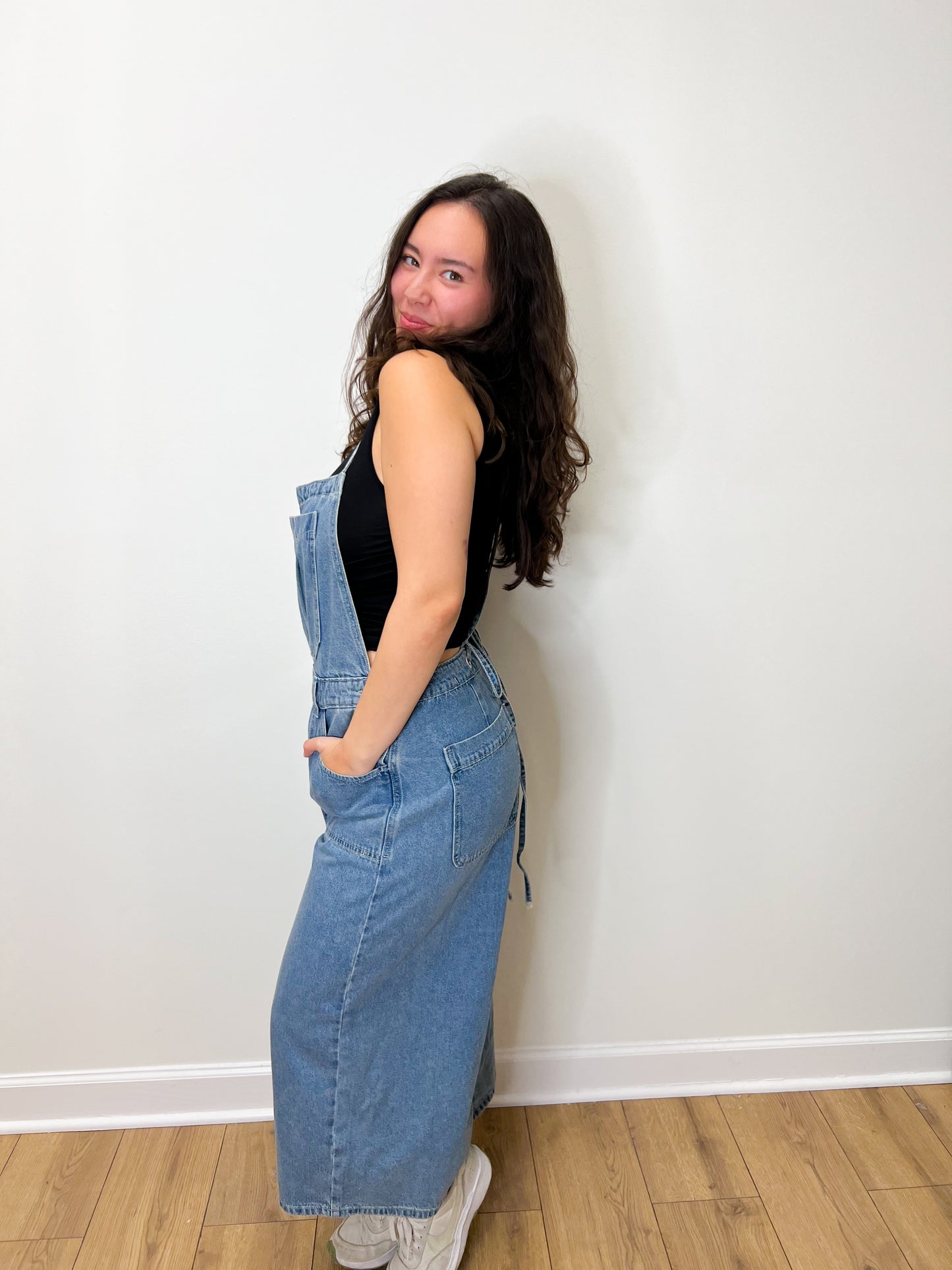 Denim Overalls