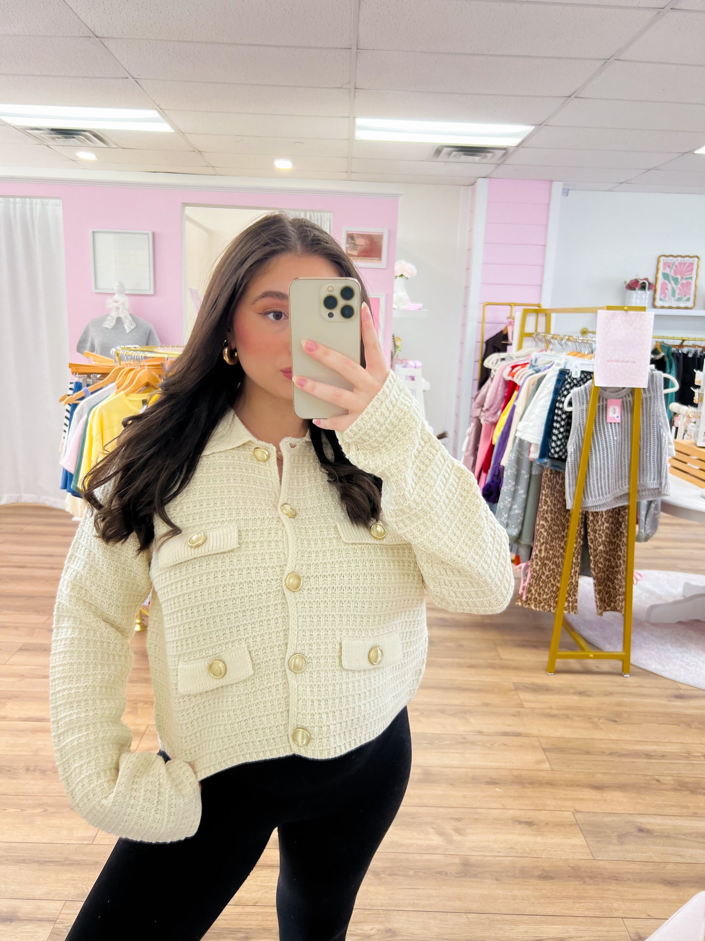 Elegant Sweater Jacket