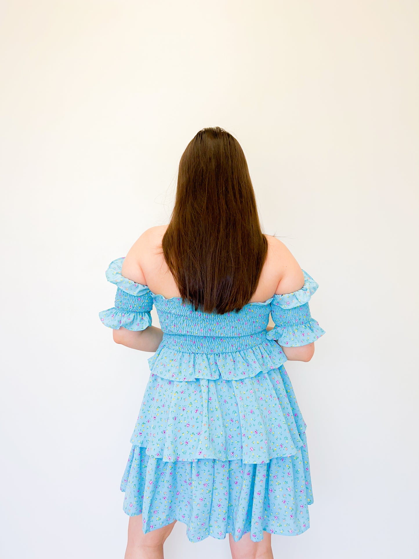 aquamarine mini dress