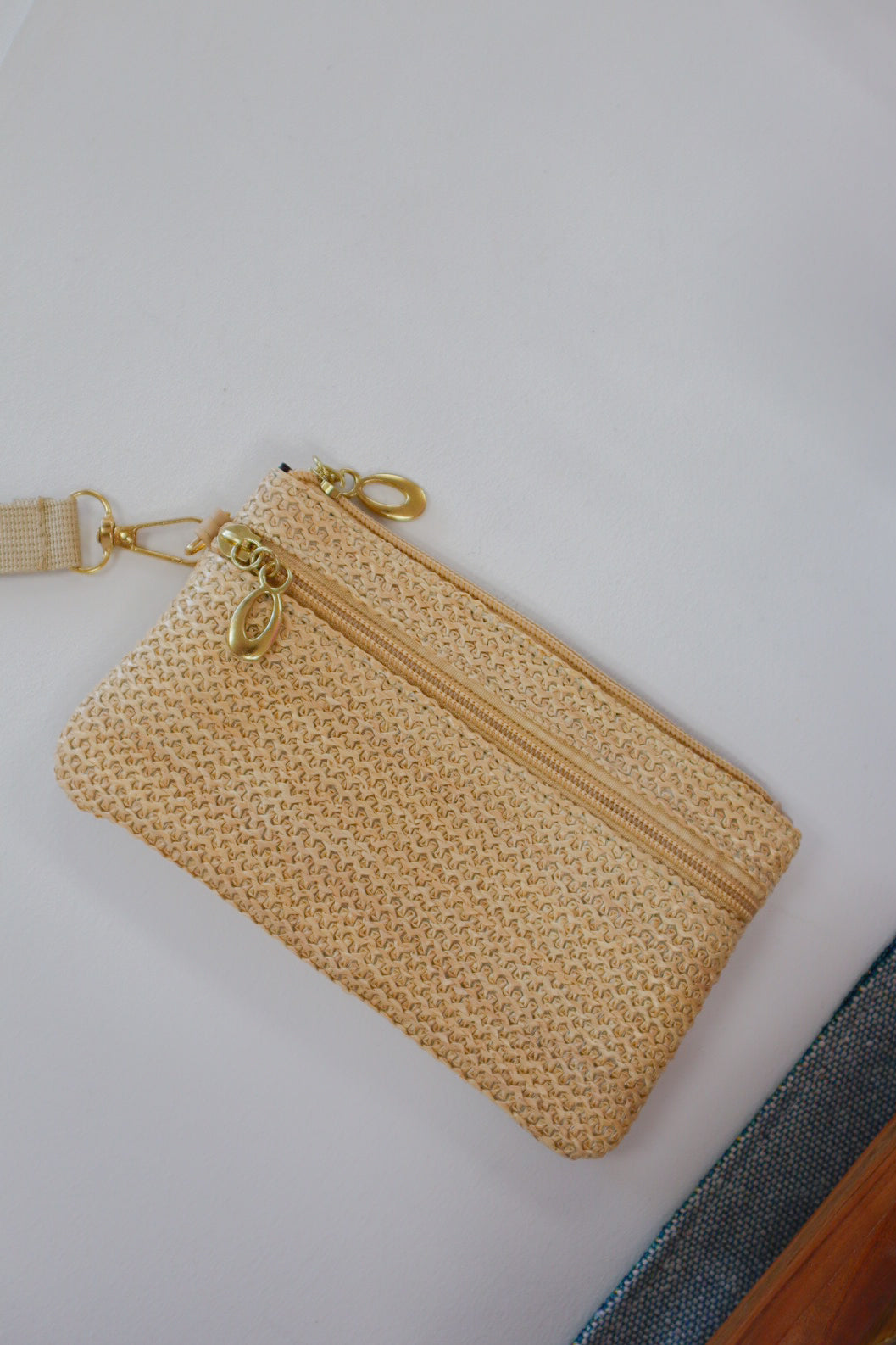 Straw Wristlet