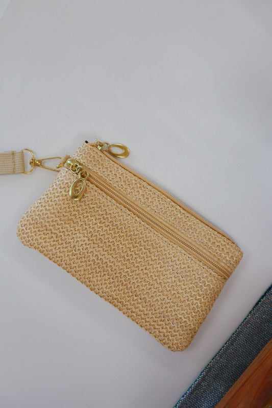 Straw Wristlet