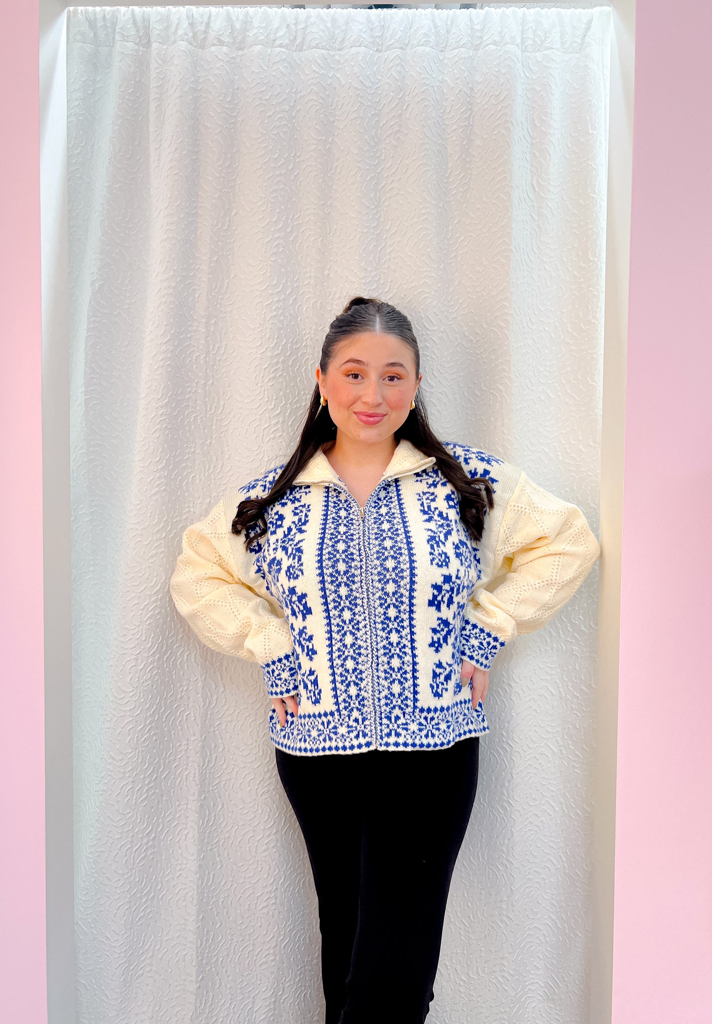 Lodge Zip Up Cardigan