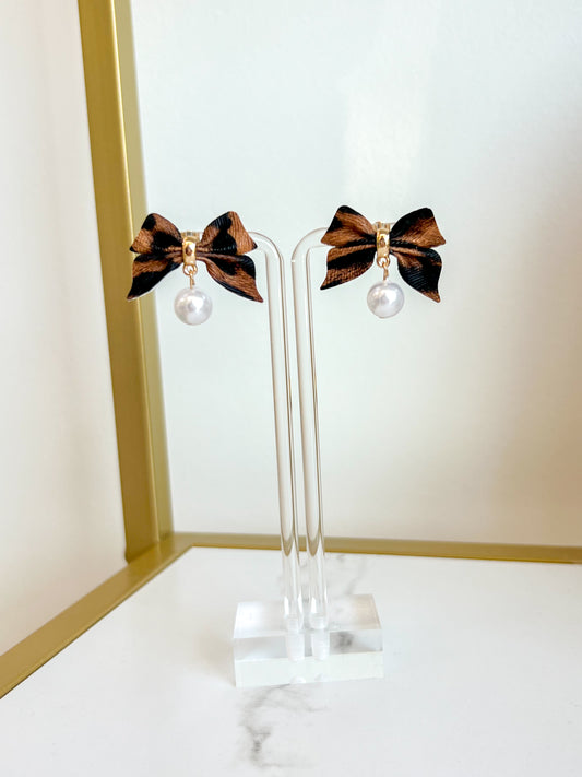 Fierce Bow Earrings
