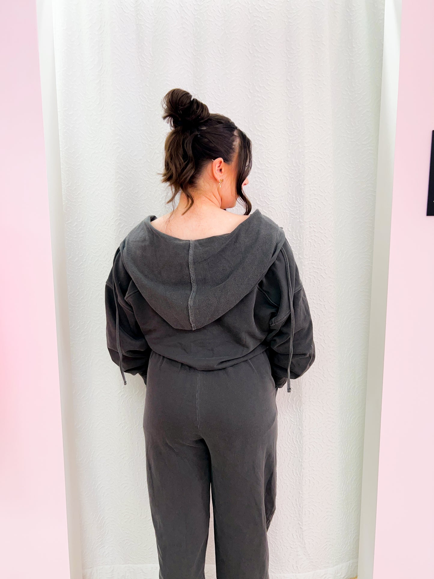 Out And About Jumpsuit - Black