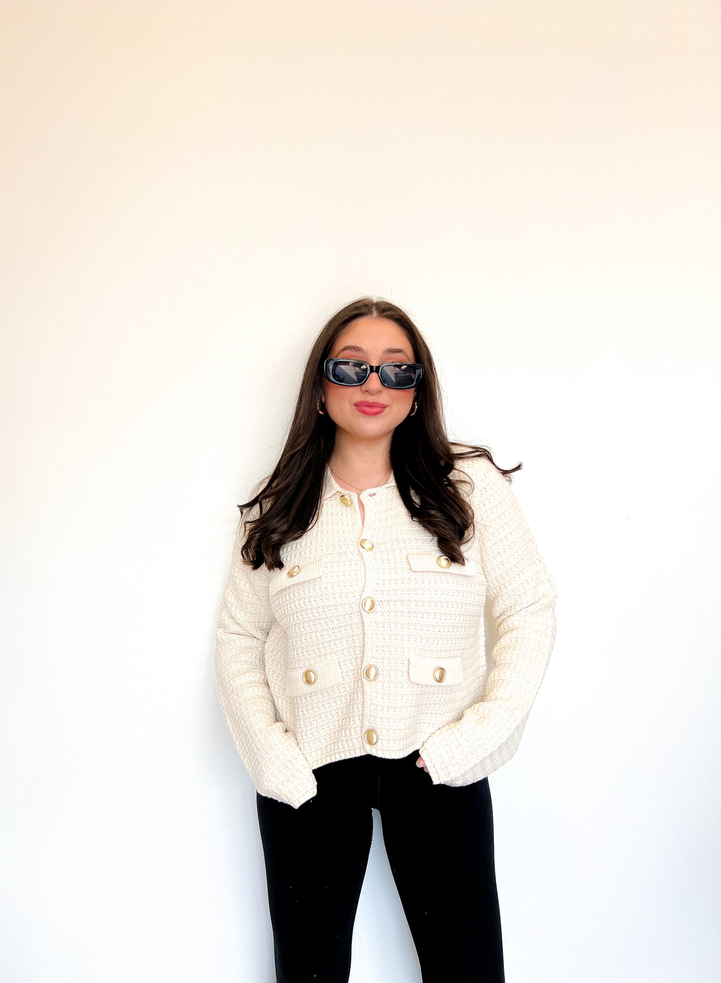 Elegant Sweater Jacket