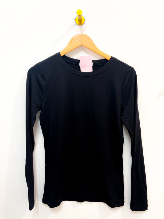 *RESTOCKED* Oh She's Soft Long Sleeve - Black