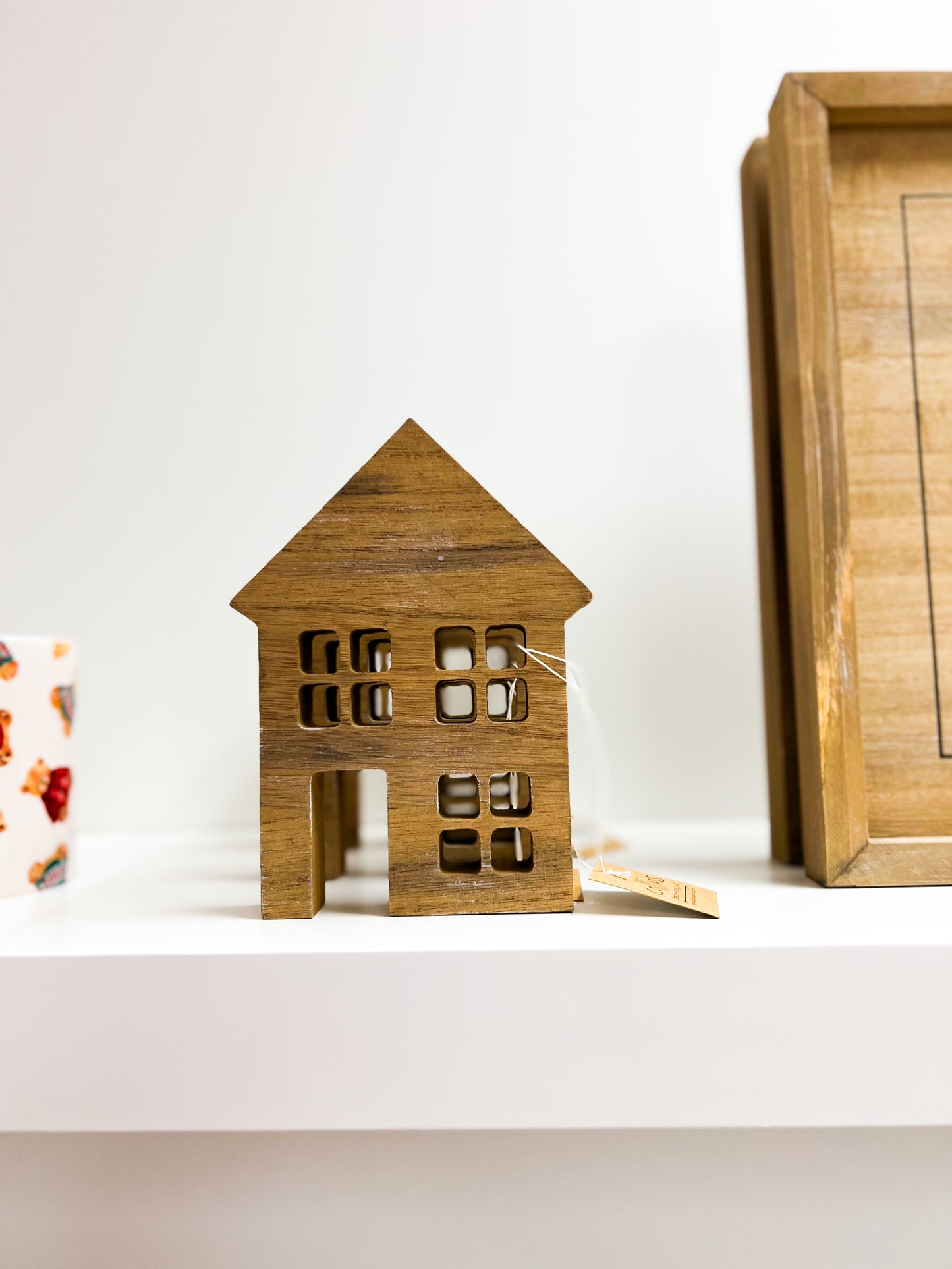 wood house cut out