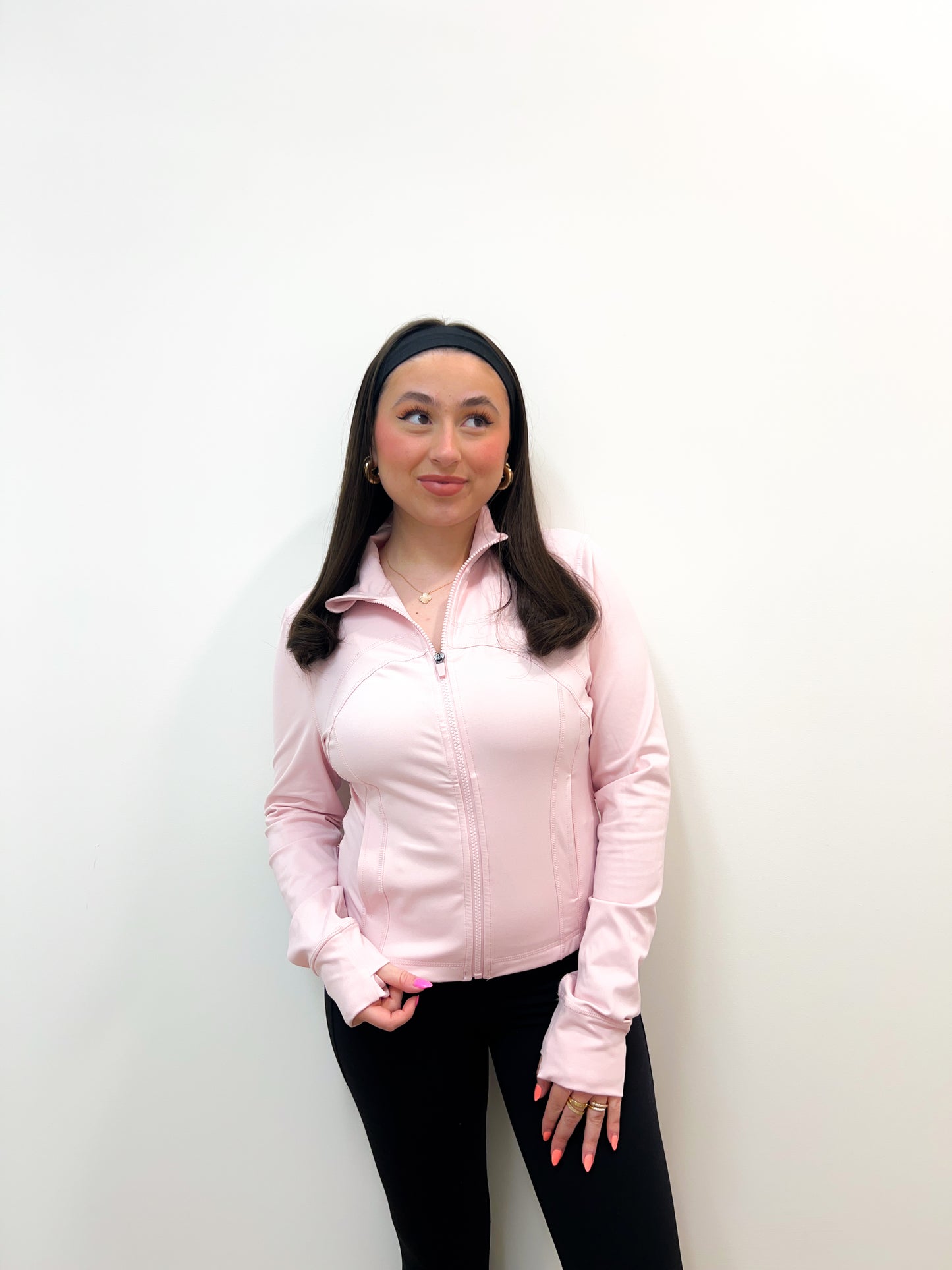 she's blushing active jacket