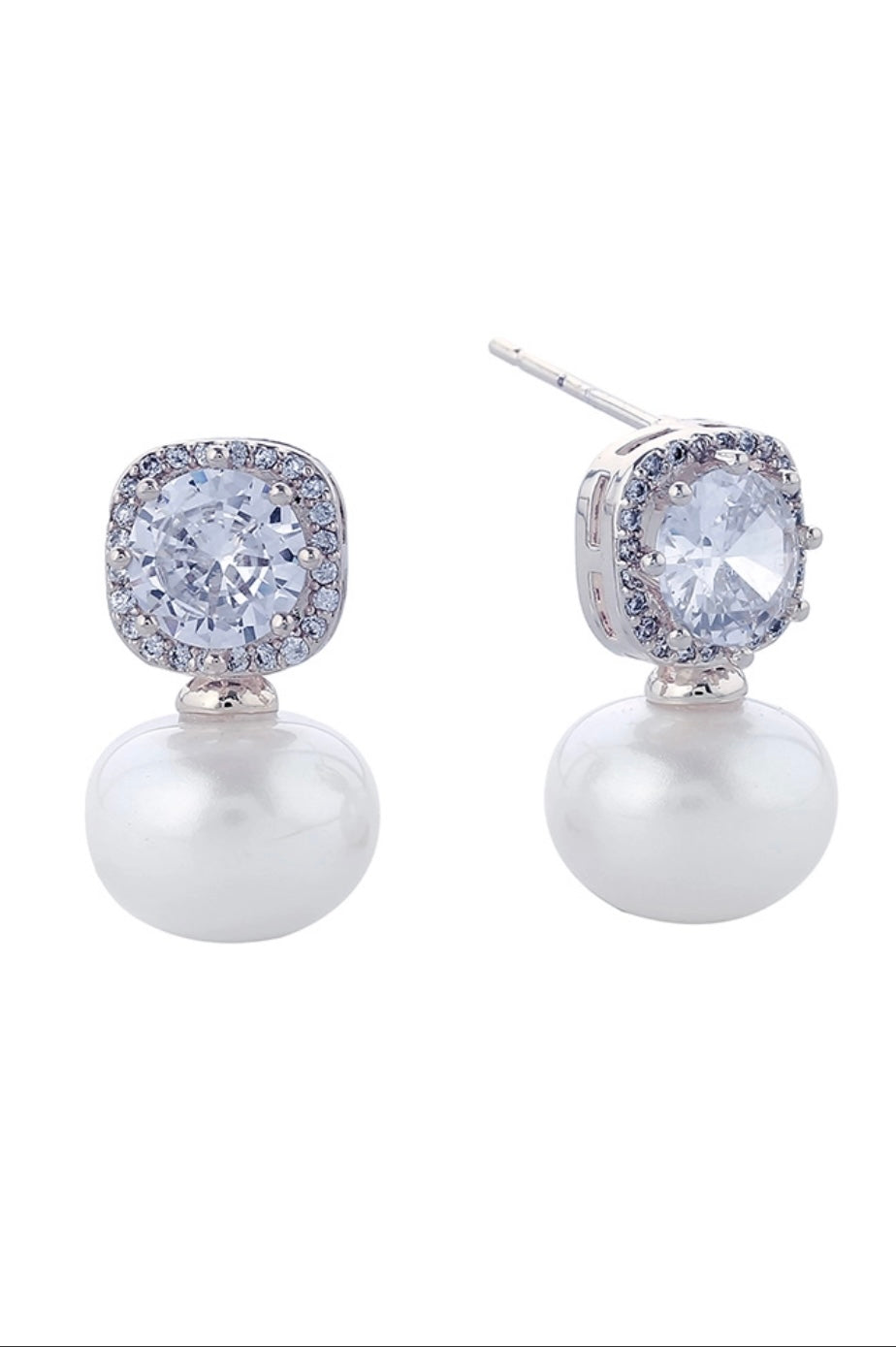 Pearl Drop Studs