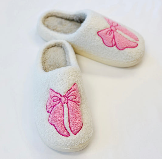 bow slippers