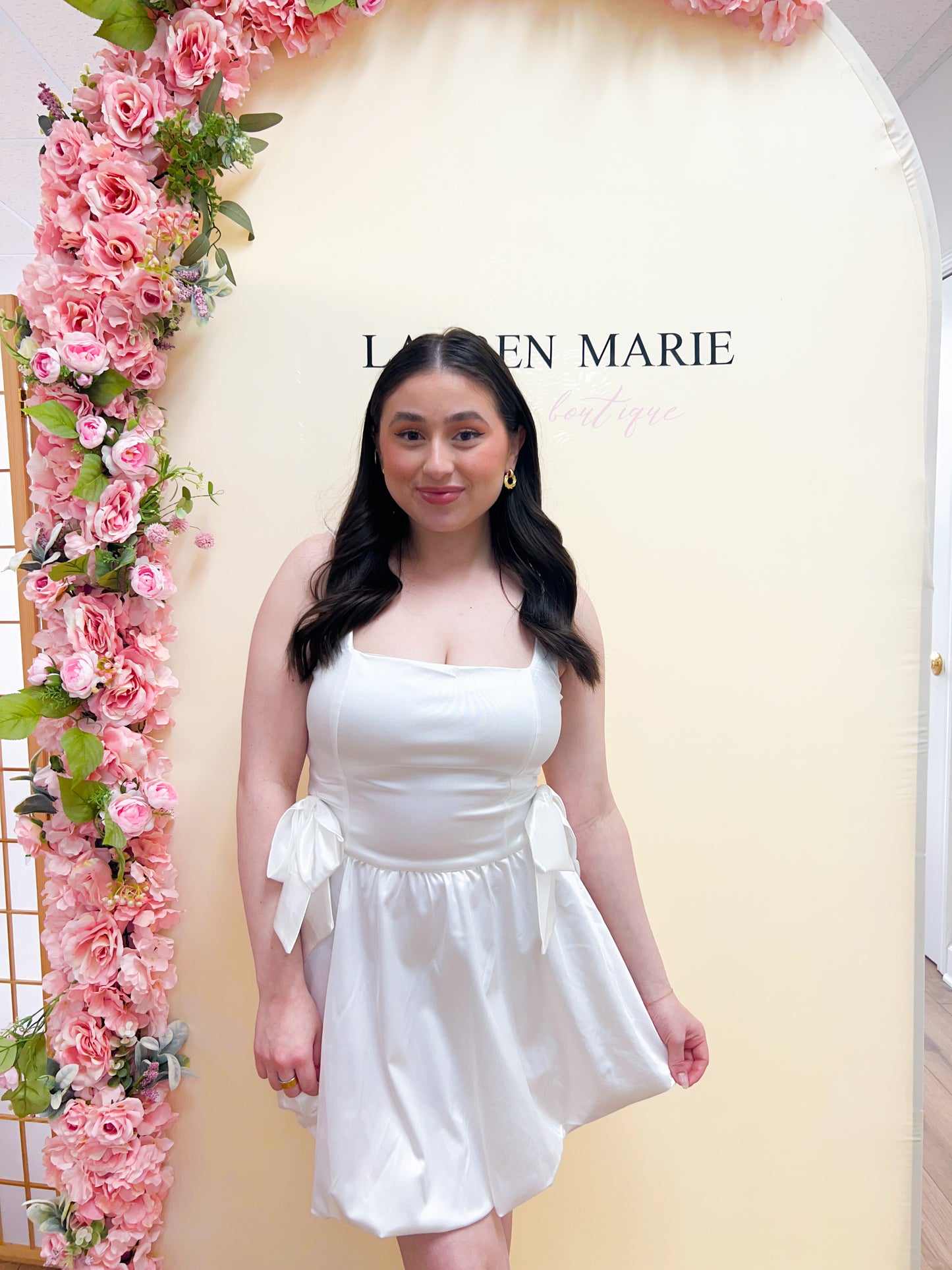 Perfect Mini White Dress