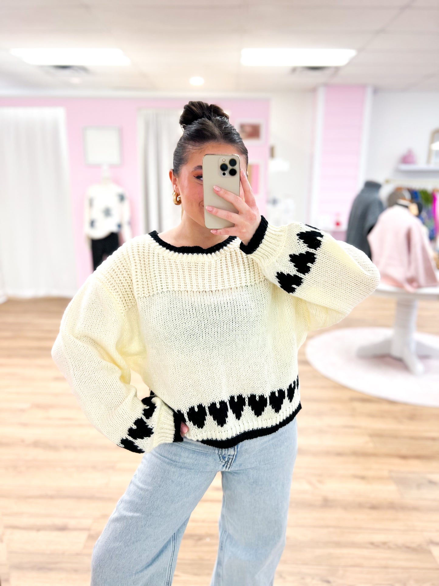 sweetheart sweater