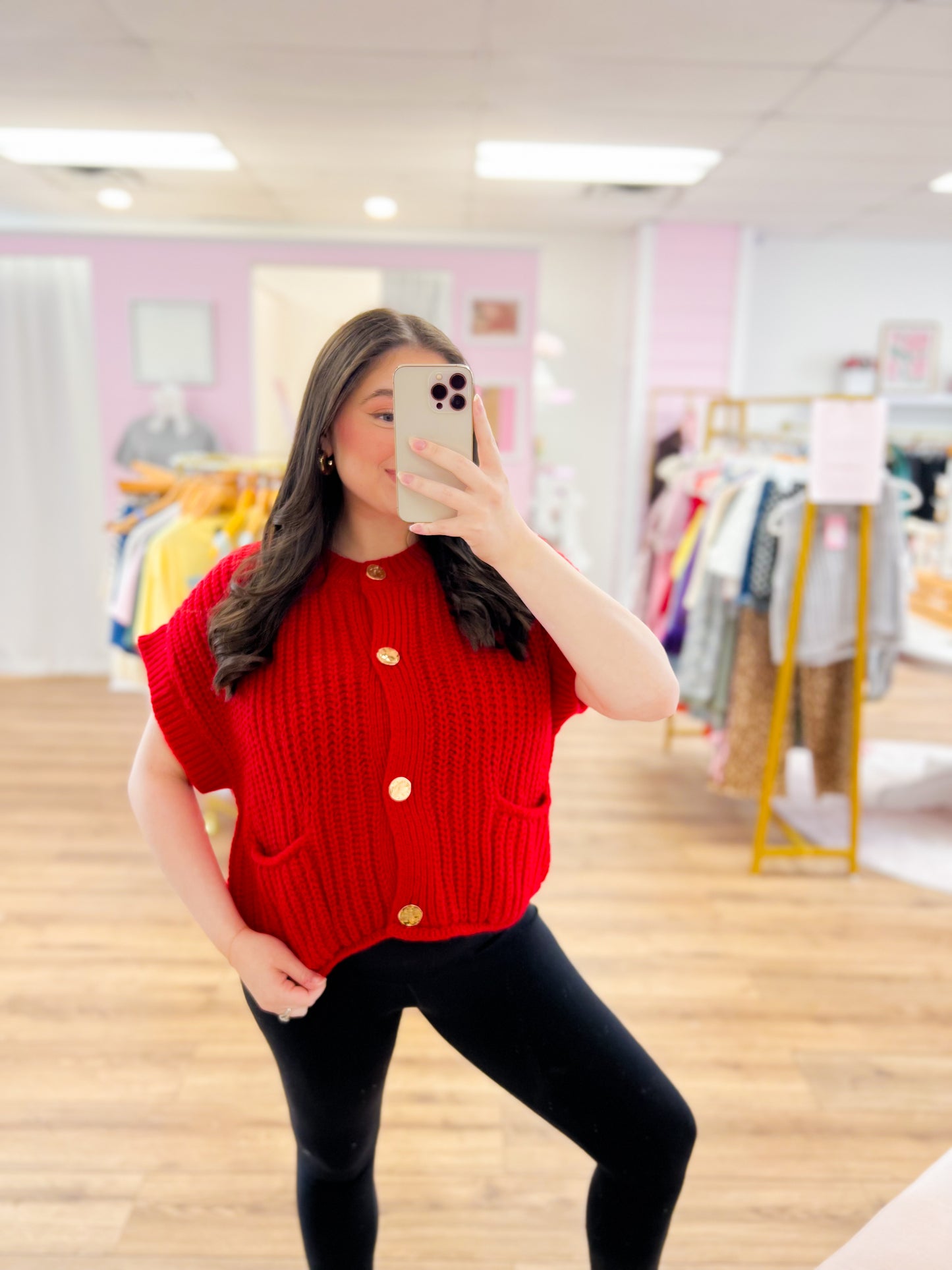 Ruby Red Sweater