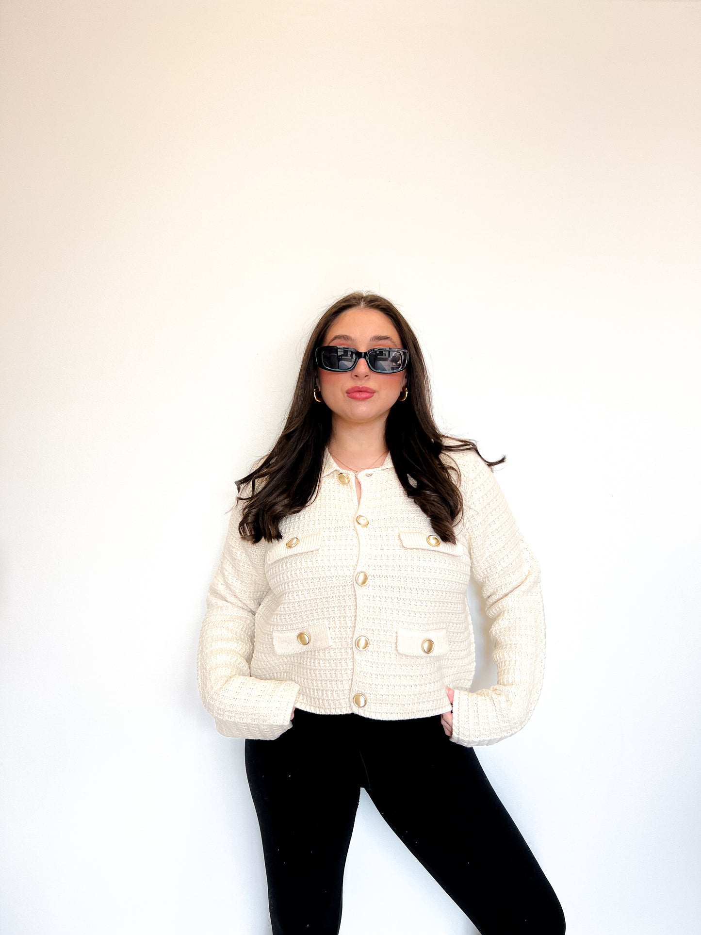 Elegant Sweater Jacket