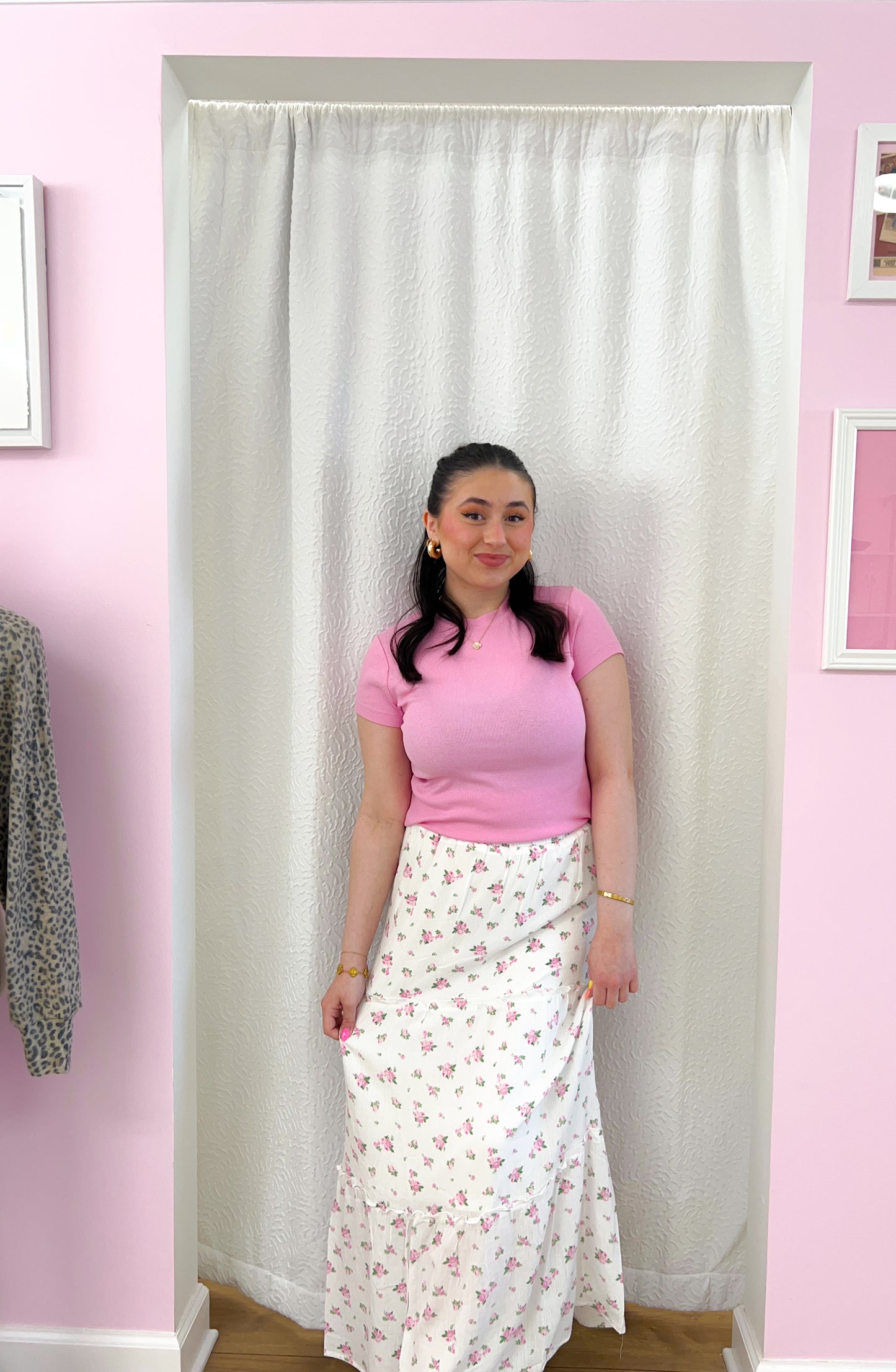 spring loving skirt - white