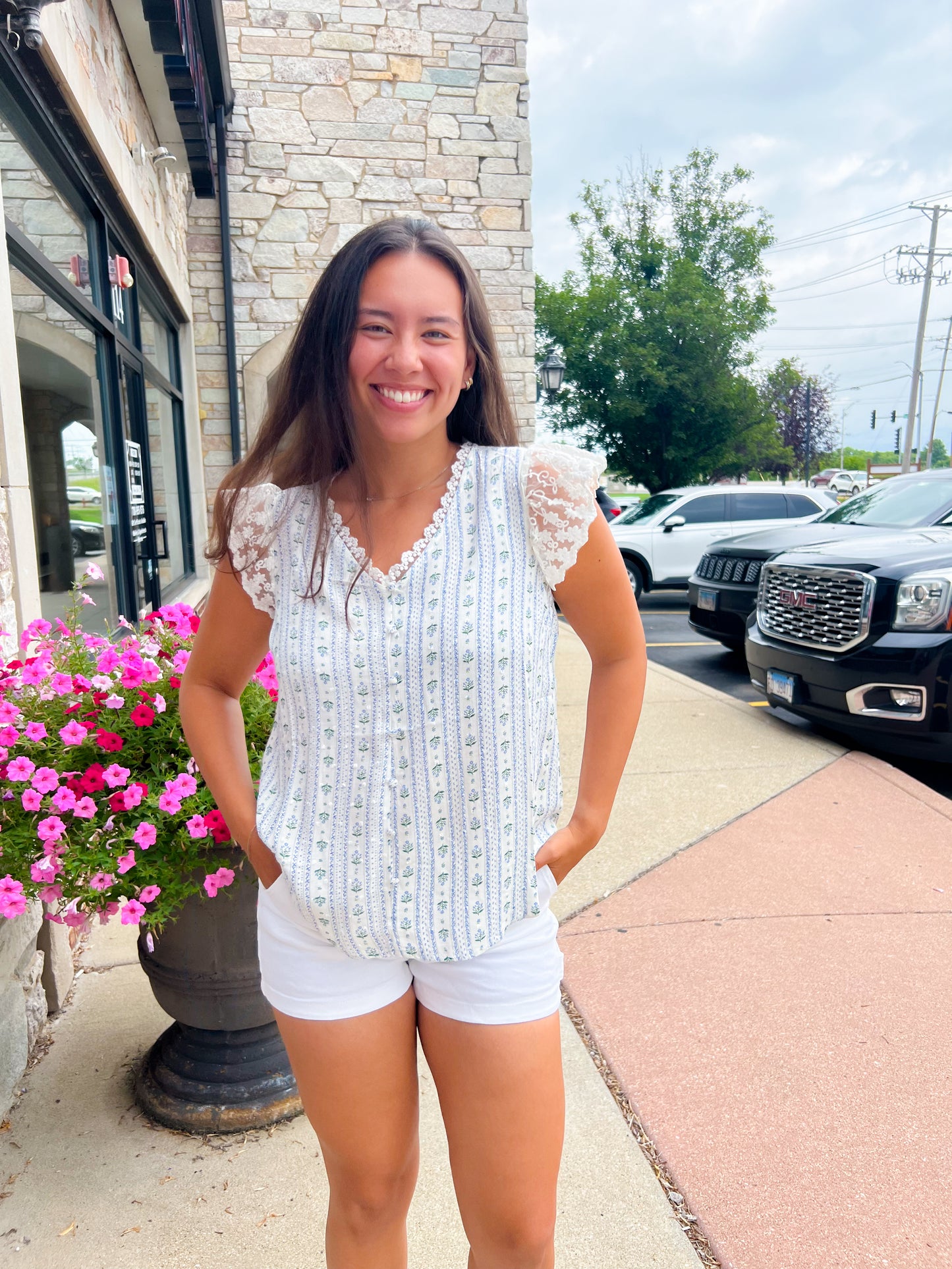 Flirty Blouse