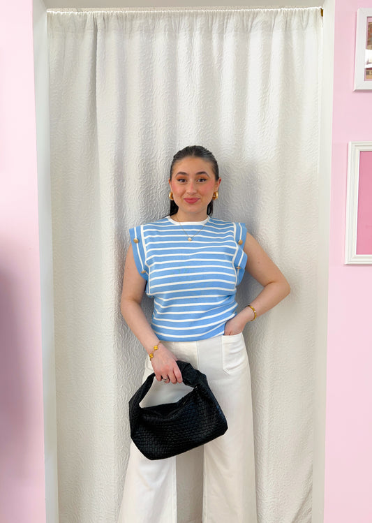 feeling coastal knit tank