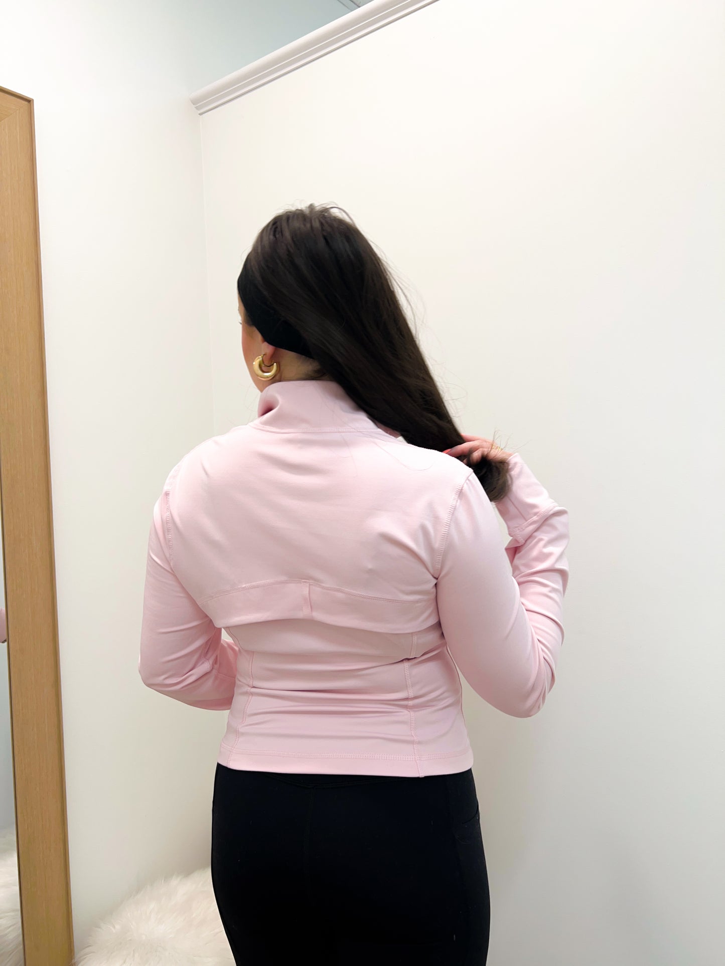 she's blushing active jacket