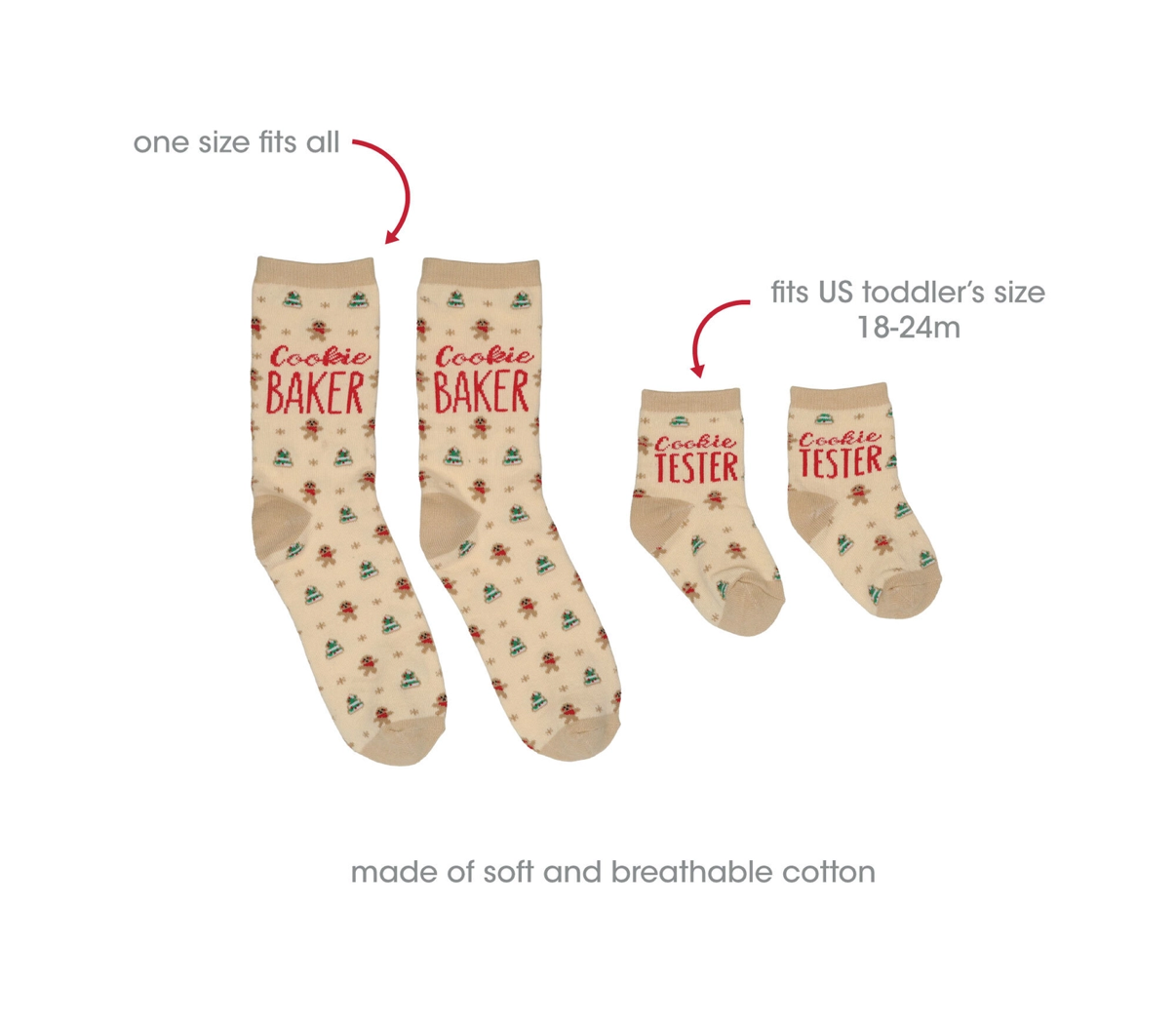 Baking Cookies Sock Set