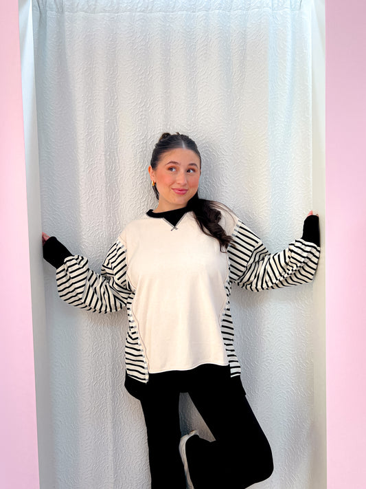 Stripes On Stripes Top