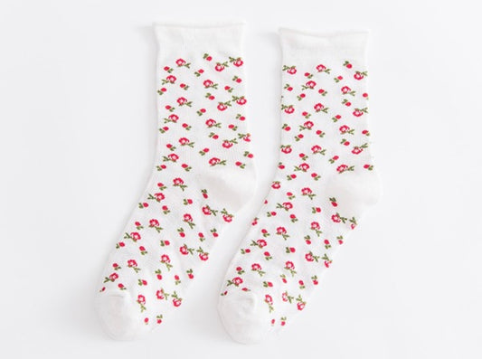 Ditsy Flower Socks