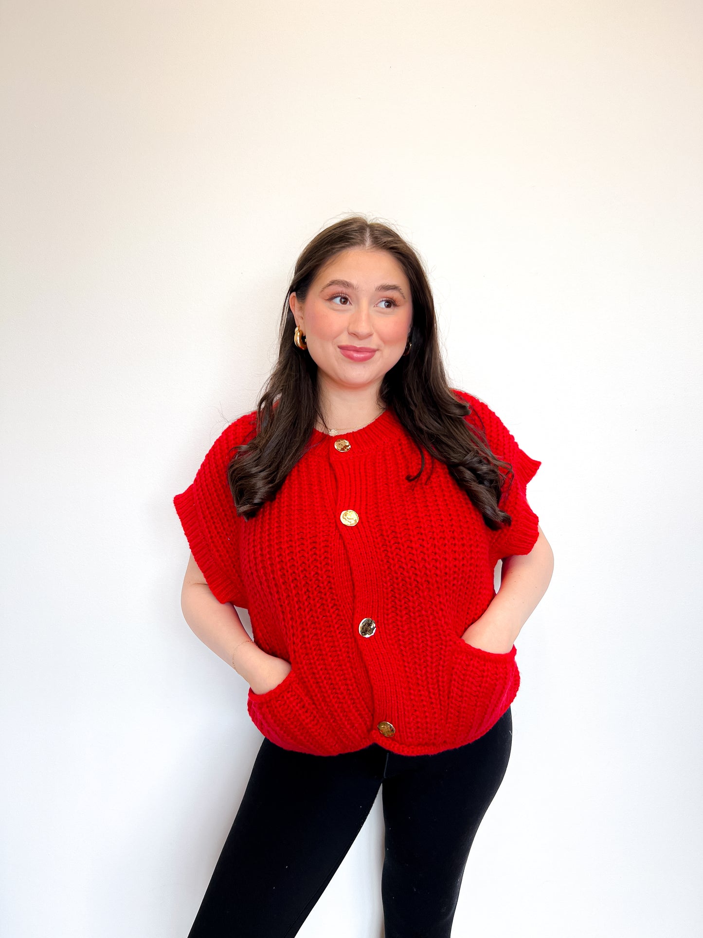 Ruby Red Sweater