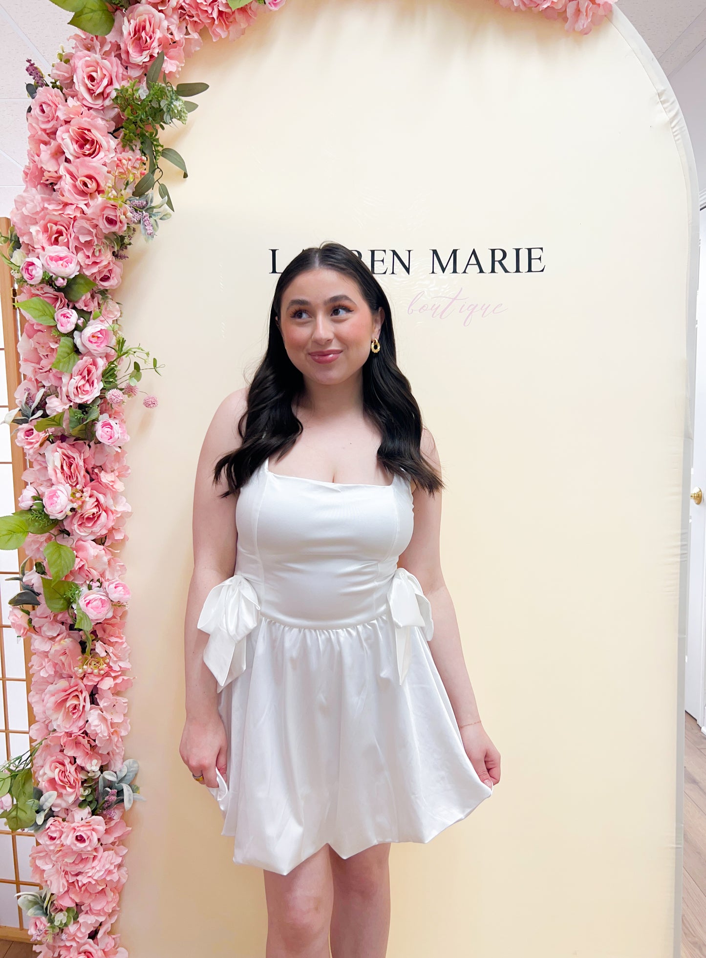 Perfect Mini White Dress