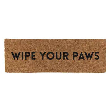 wipe your paws mat