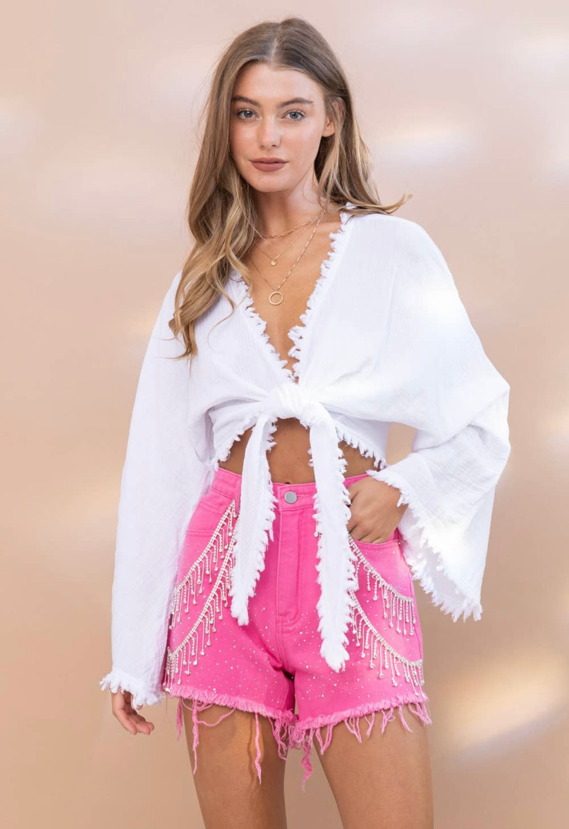 Reputation Rhinestone Shorts