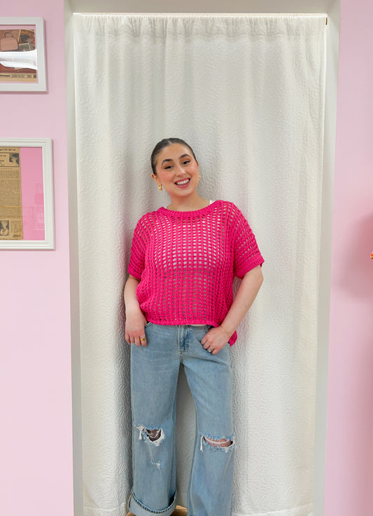 Spring Netted Top