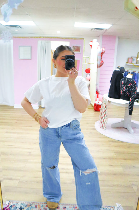 baggy fit jeans