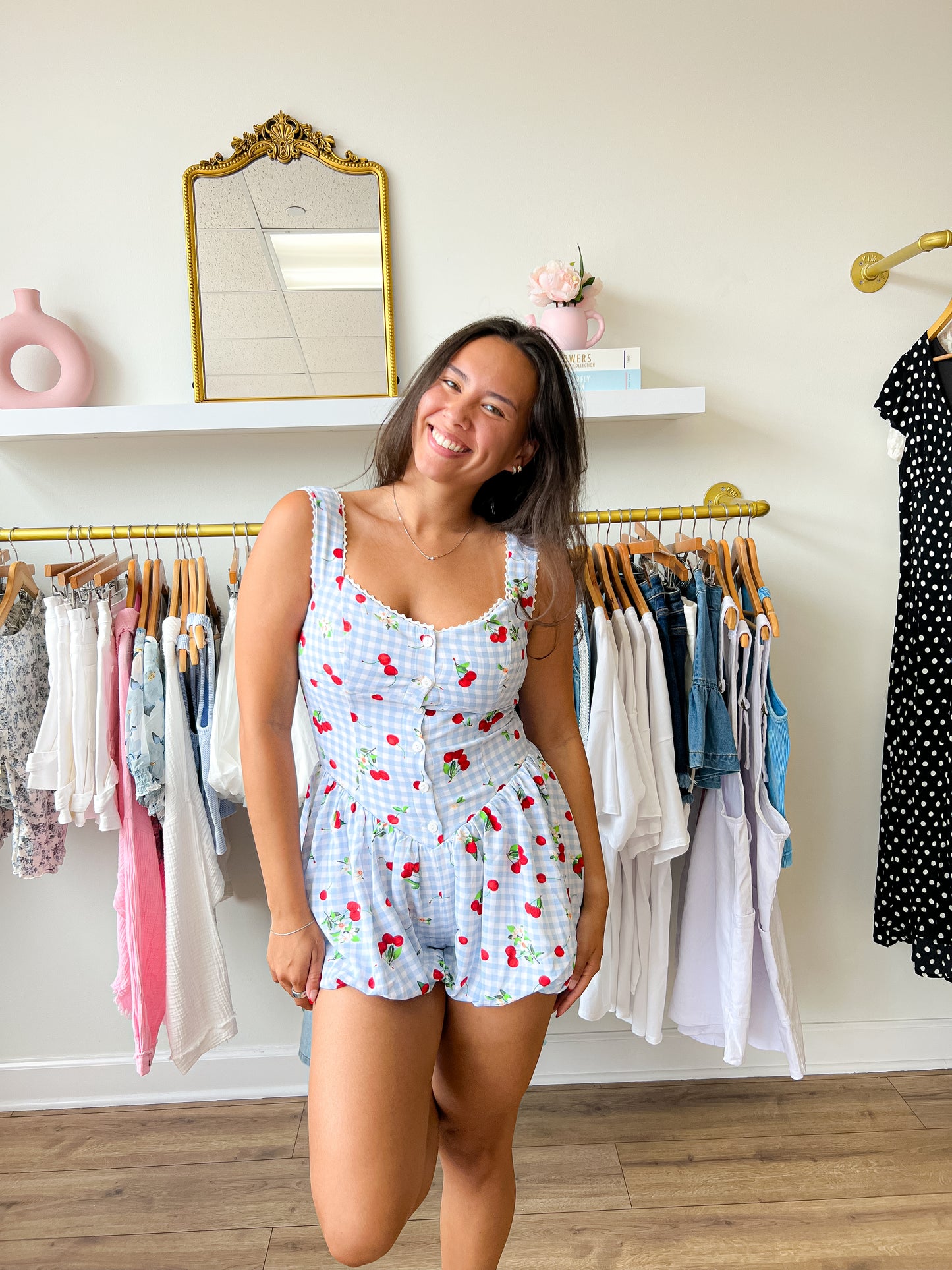 Cherry Bomb Romper