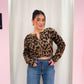 leopard cardigan