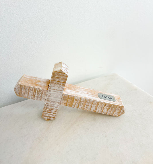 faith wood cross