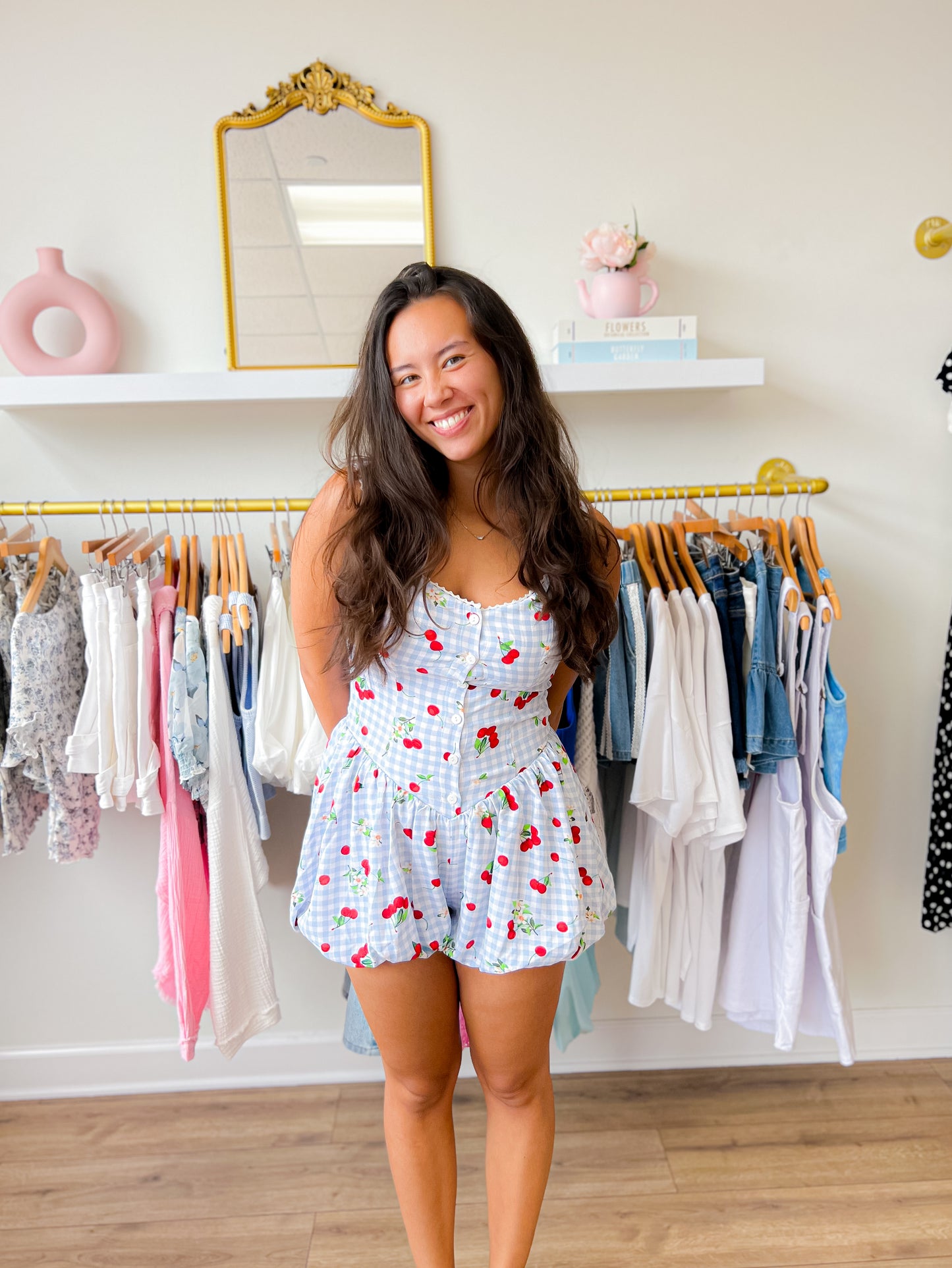 Cherry Bomb Romper