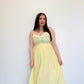 ray of sunshine midi dress