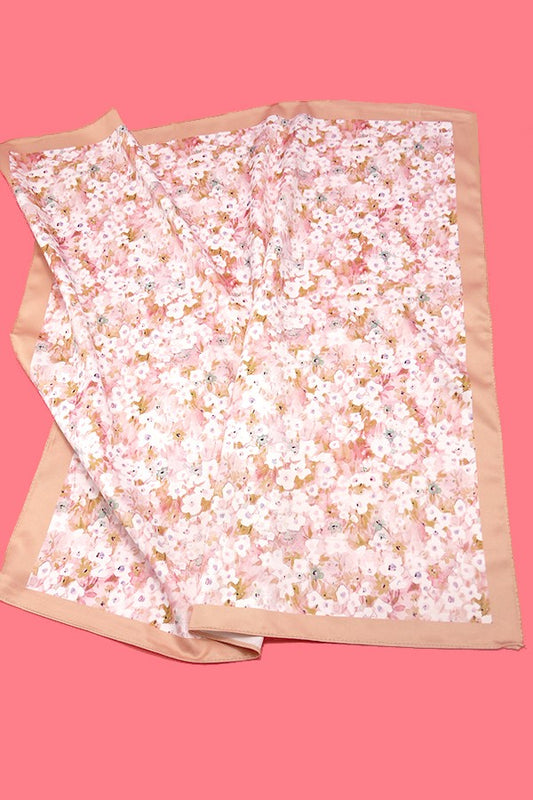 silky blossom scarf