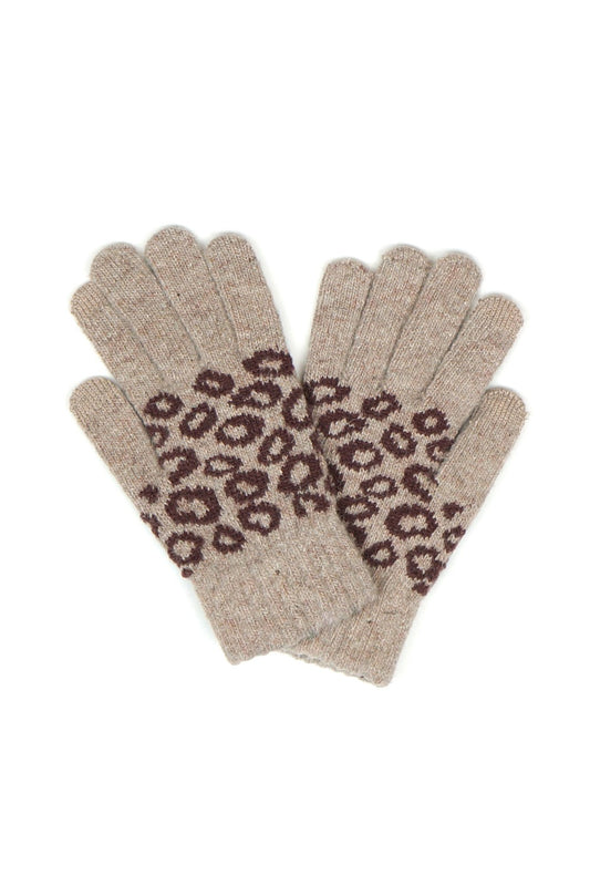 leopard gloves