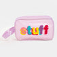 stuff cosmetic bag - purple