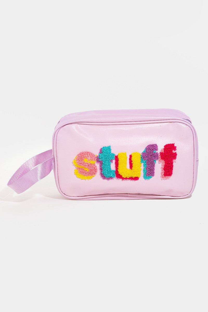 stuff cosmetic bag - purple