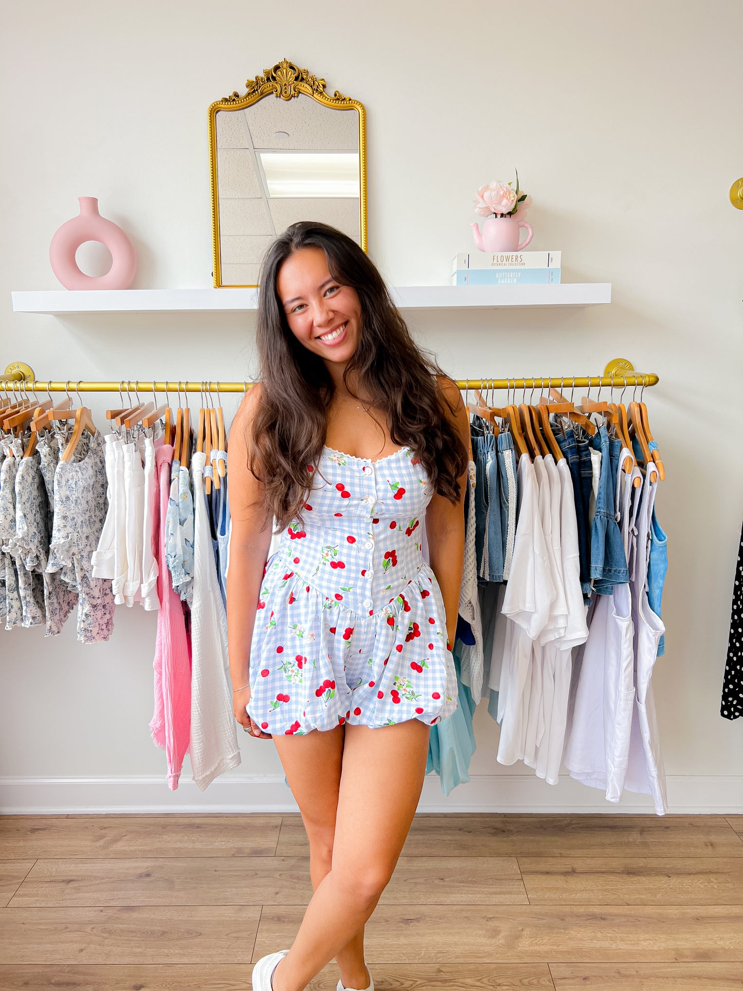 Cherry Bomb Romper